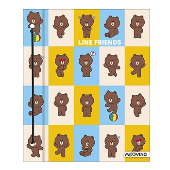 Carpeta Line Friends Nº3 2 Tapas Original