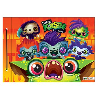 Carpeta The Real Monster Show N°5 dibujo Cartone Original