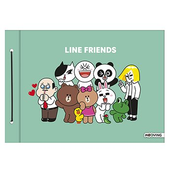 Carpeta Line Friends Nº5 Dibujo
