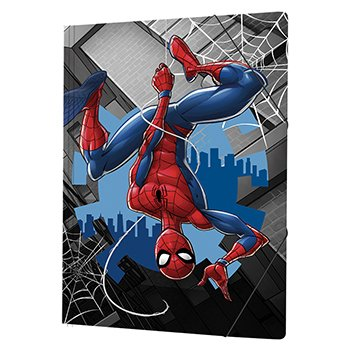Carpeta Carton Solapa/Elastico Oficio Spiderman Original
