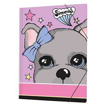 Carpeta Carton Solapa/Elastico Oficio Simones