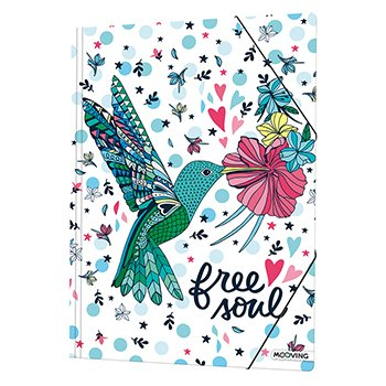 Carpeta Carton Solapa/Elast.Of. Animal Art
