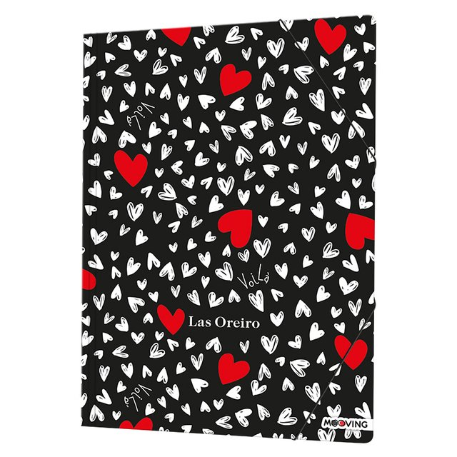 Carpeta Carton Solapa/Elastico Oficio Las Oreiro