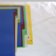 Separador Plastico A4 Liggo Colores