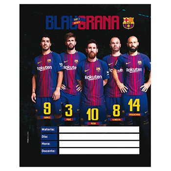 Separador De Materias Barcelona escolar