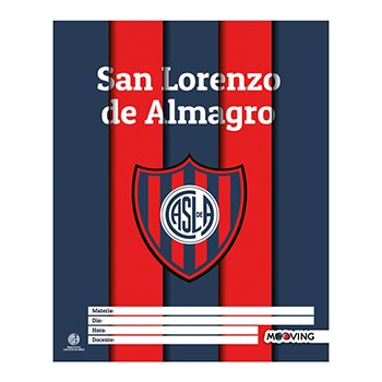 Separador De Materias San Lorenzo escolar