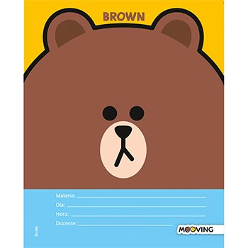 Separador De Materias Line Friends