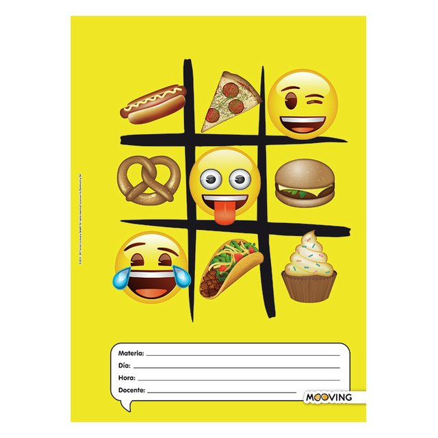 Separador De Materias Emoji A4