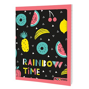 Cuaderno Colors 16 X 21 Tapa Flexible  X 48 Hojas rayadas
