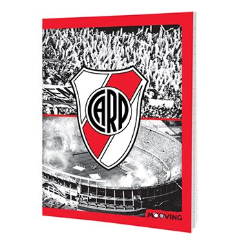 Cuaderno River 16 X 21 T/F X 48 Hjs Original