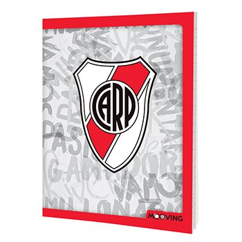 Cuaderno River 16 X 21 T/F X 48 Hjs Original