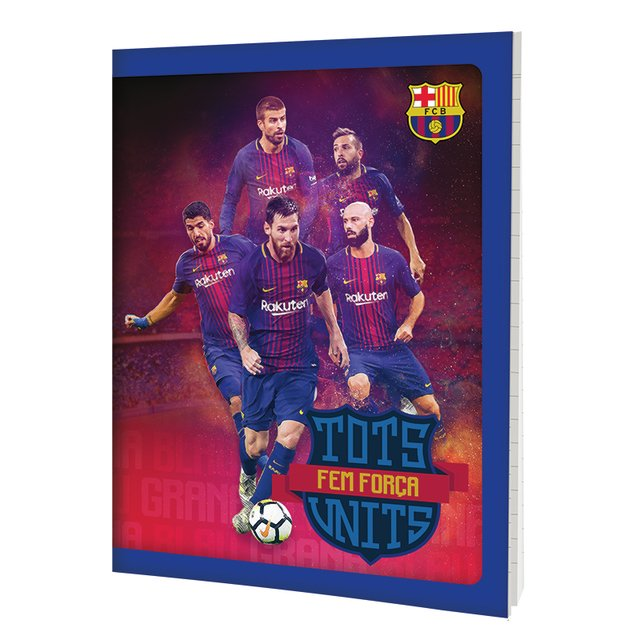 Cuaderno Barcelona 16 X 21 Tapa Flexible X 48 Hjs Original