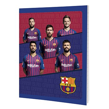 Cuaderno Barcelona 16 X 21 Tapa Flexible X 48 Hjs Original