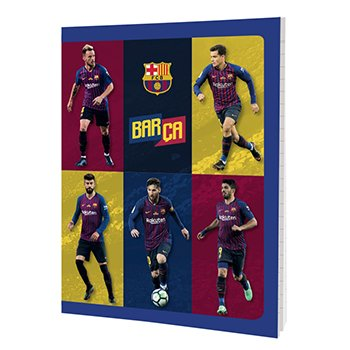 Cuaderno Barcelona 16 X 21 Tapa Flexible X 48 Hjs Original