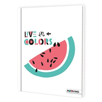 Cuaderno Colors 16 X 21 Tapa Dura X 48 Hojas