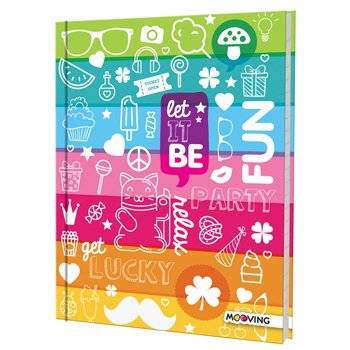 Cuaderno Colors 16 X 21 Tapa Dura X 48 Hojas
