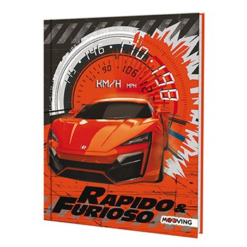 Cuaderno Rapido Y Furioso 16 X 21 Tapa Dura X 48 Hojas Original