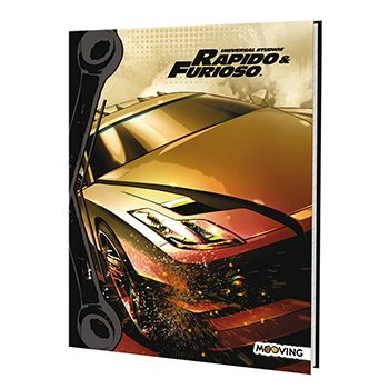 Cuaderno Rapido Y Furioso 16 X 21 Tapa Dura X 48 Hojas Original