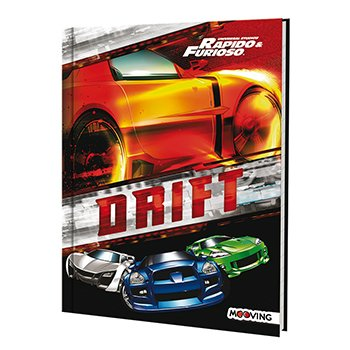 Cuaderno Rapido Y Furioso 16 X 21 Tapa Dura X 48 Hojas Original