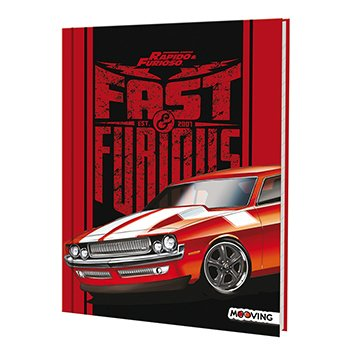 Cuaderno Rapido Y Furioso 16 X 21 Tapa Dura X 48 Hojas Original