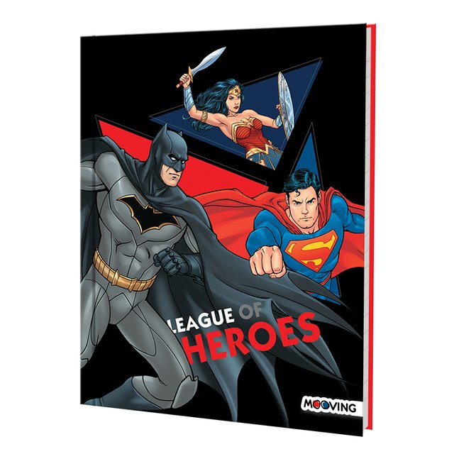 Cuaderno Liga De La Justicia 16 X 21 T/Dura  X 48 Hjs Rayadas