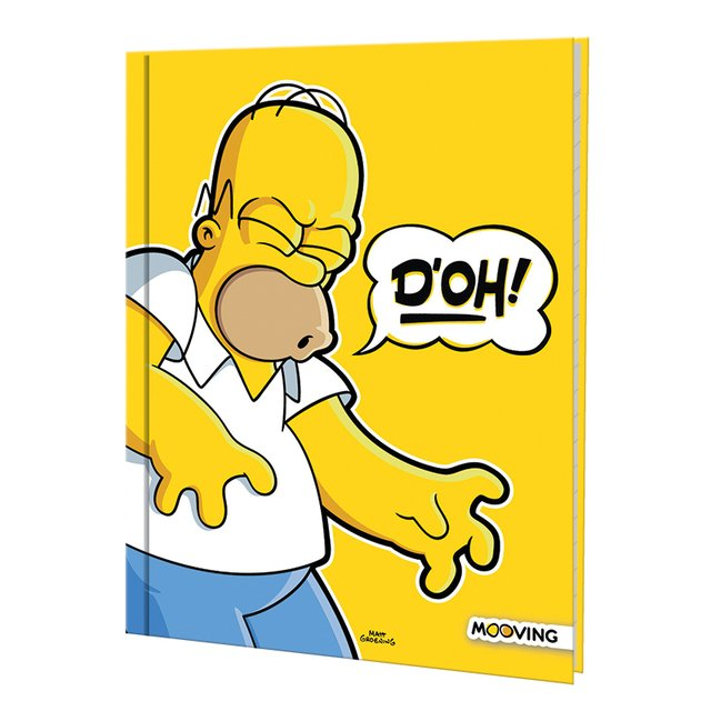 Cuaderno Simpson 16 X 21 T/D X 48 Hjs rayadas