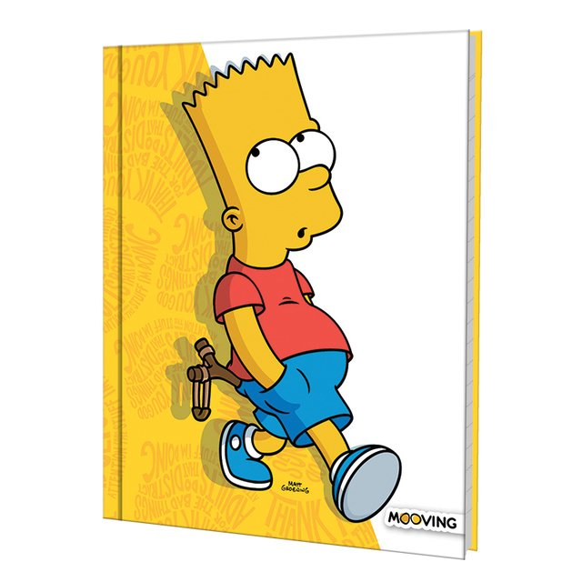 Cuaderno Simpson 16 X 21 T/D X 48 Hjs rayadas
