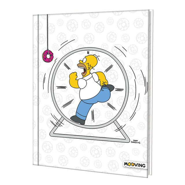 Cuaderno Simpson 16 X 21 T/D X 48 Hjs rayadas