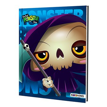 Cuaderno The Real Monster Show 16 X 21 T/Dura