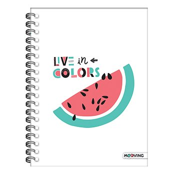 Cuaderno Colors 16 X 21 80 Hjs C/Espiral