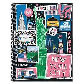 Cuaderno Cosmopolitan A4 Tapa Dura 120 Hjs