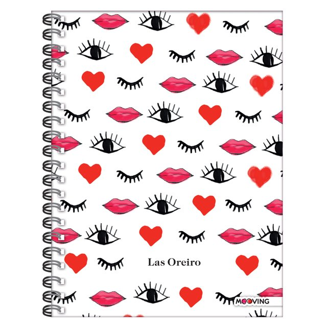 Cuaderno Las Oreiro 29.7 X 120 Hjs T/Dura Rayado