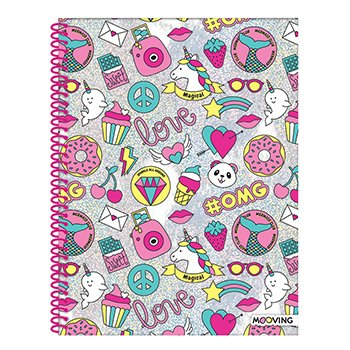 Cuaderno Kawaii Universitario