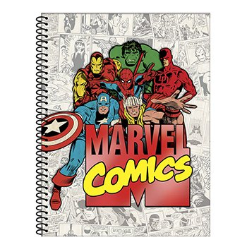 Cuaderno Marvel 29.7 X 80 Hjs =
