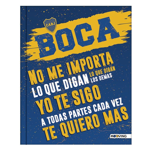 Cuaderno Boca 19.5 X 24 T/D