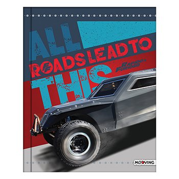 Cuaderno Rapido Y Furioso 19 X 24 Tapa Dura X 48 Hojas Original