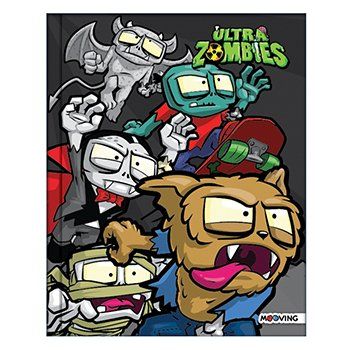 Cuaderno Zombie Infection 19 X 24 Tapa Dura 48 Hojas