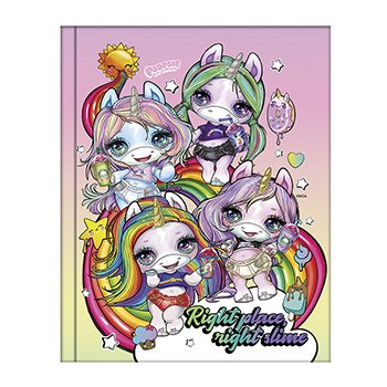 Cuaderno Poopsie 19.5 X 24 T/D 48 Hjs Abc