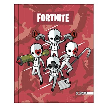 Cuaderno Fortnite 19 X 24 T/D 48 Hjs Abc