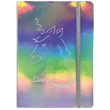 Cuaderno 12 X 17 cm Holografico 96 Hjs