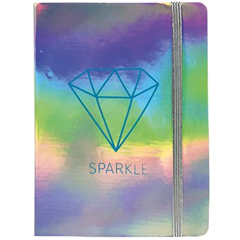 Cuaderno 12 X 17 cm Holografico 96 Hjs