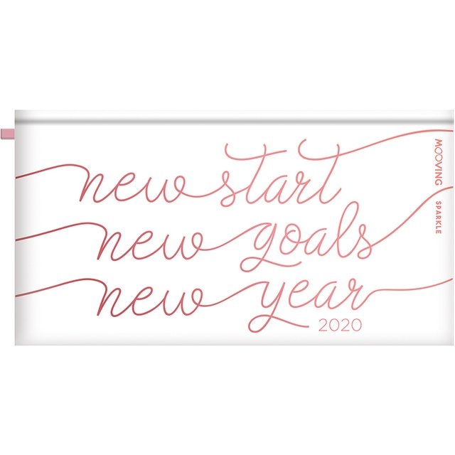 Agenda Mooving Pocket Cosida sparkle