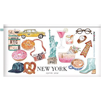 Agenda Mooving Pocket Cosida Cosmopolitan