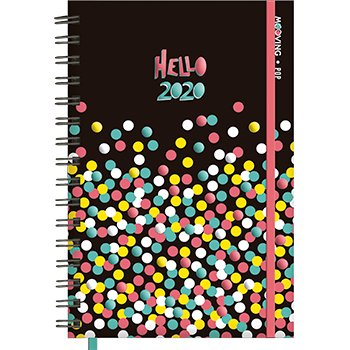 AGENDA MOOVING 10 X 15 POP 2 DIAS POR PAGINA