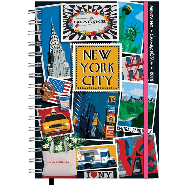 Agenda Mooving 10 X 15 Cosmopolitan Pagina Por Dia