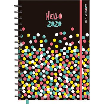 AGENDA MOOVING 15 X 21 POP PAGINA POR DIA
