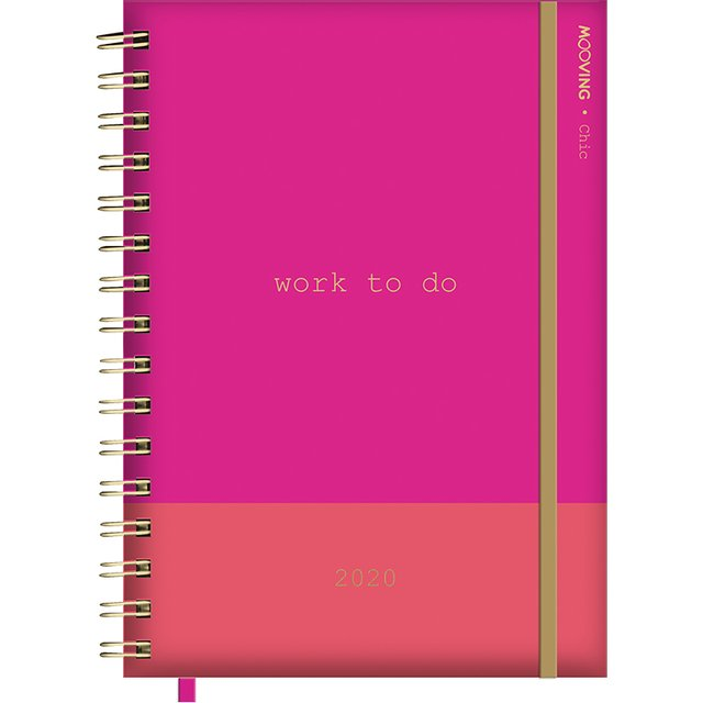 Agenda Mooving 15 X 21 Chic Pagina por dia