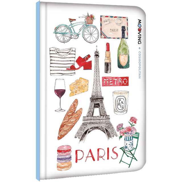 Libreta Cosmopolitan 10 X 14 cm Mooving