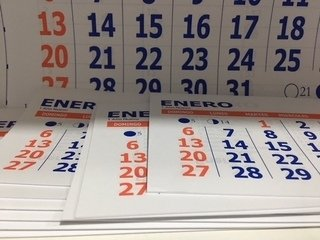 Calendario Mensual Nº 14 14 Ml