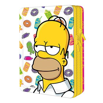 Canopla Simpsons Lata 2 Pisos